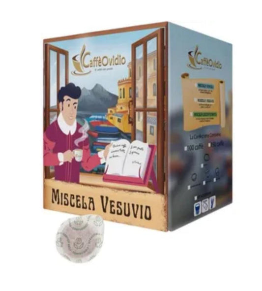 Box da 50 Cialde MISCELA VESUVIO CON KIT ACCESSORIO