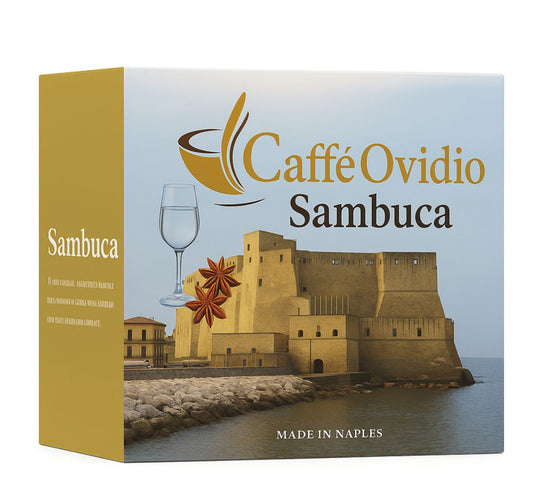 BOX 10 CIALDE AROMATIZZATE GUSTO SAMBUCA