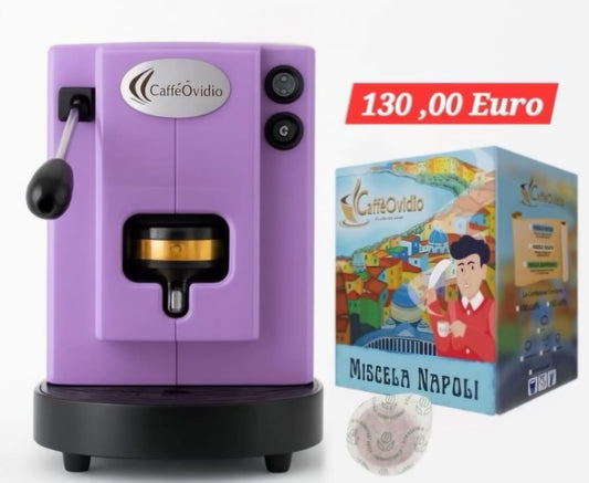 MACCHINA DA CAFFE' Union Group + Box da 150 cialde Caffè Ovidio miscela Vesuvio o miscela Napol